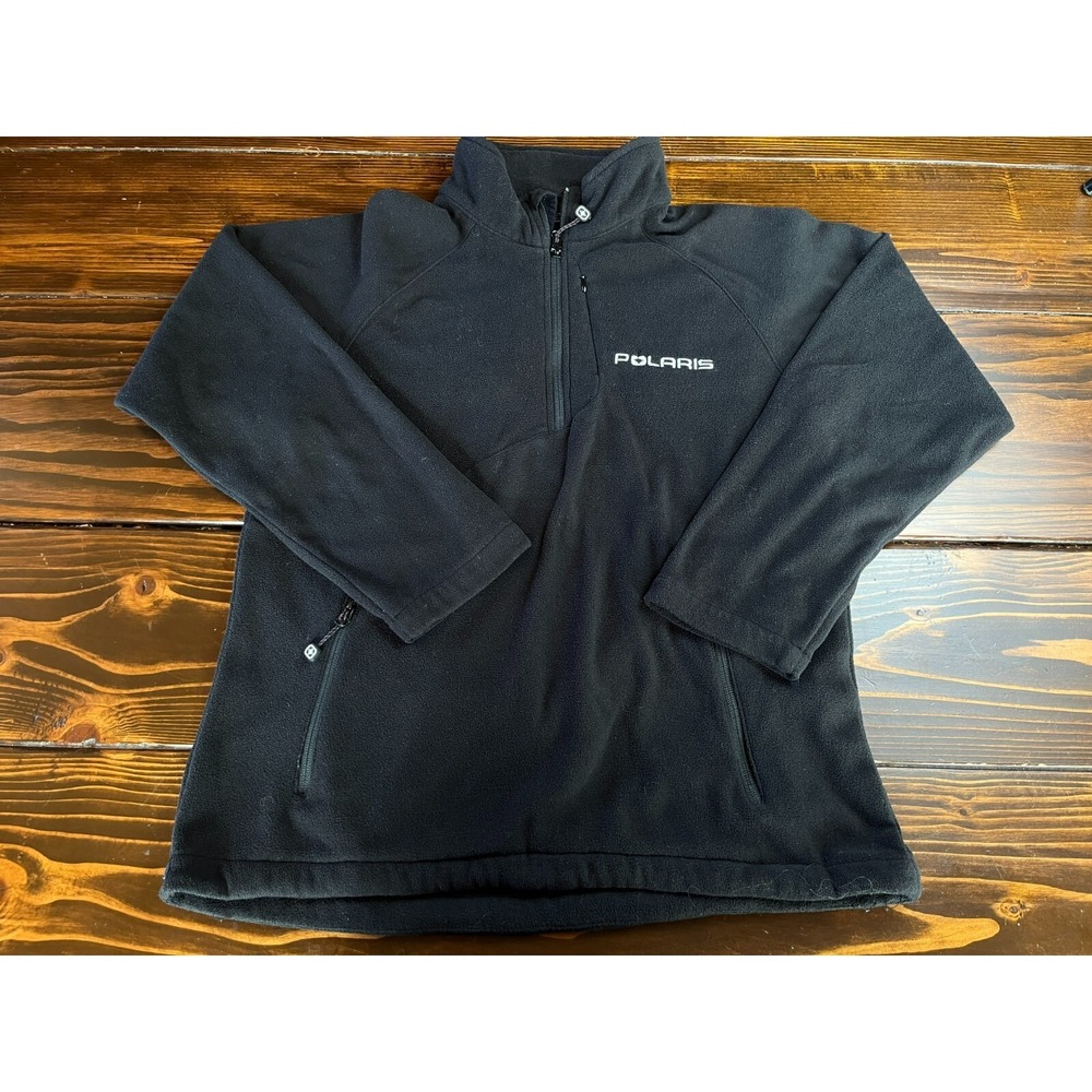 Pure POLARIS Jacket, Women's Size Large, Black, Quarter Zip, Fleece